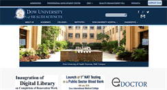Desktop Screenshot of mail.duhs.edu.pk